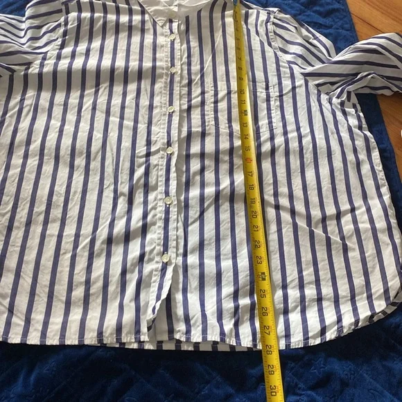 J. Crew x Marie Marot shirt 3x - Picture 7 of 8